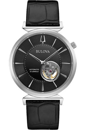 BULOVA Regatta 96A234 Horloge - Leer - Zwart - Ø 40 mm