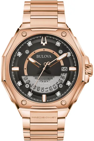 BULOVA Precisionist X 97D129 Horloge - Staal - Rosékleurig - Ø 47 mm