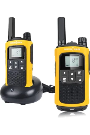 Merkloos Oplaadbare Walkie Talkies voor Kinderen - 2-Weg Radio met Lang Bereik en LED Zaklamp