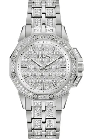 BULOVA Octava 96L305 Horloge - Staal - Zilverkleurig - Ø 34 mm