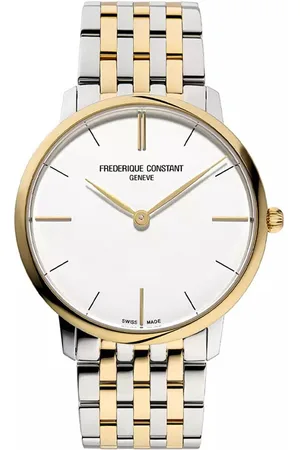 Frederique Constant Slimline FC-200V5S32B Horloge - Staal - Multi - Ø 39 mm