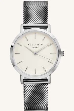 ROSEFIELD The Tribeca Dames Horloge - Zilver Ø33mm - TWS-T52
