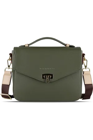 Bugatti Schoudertas Ella Classic Bag Olijfgroen