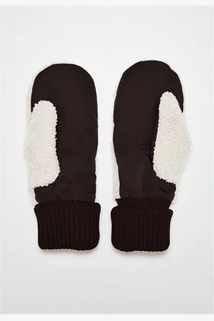 Urban classics Winterhandschoenen -S/M- Basic Sherpa /Wit