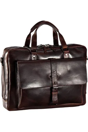 Leonhard Heyden Roma laptoptas 2-vaks met voorvak 13 inch