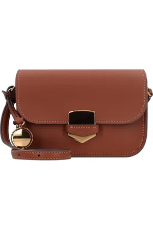 Fossil Schoudertas Avondtas Lennox Flap Crossbody Bruine
