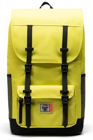 Herschel Insulated | Little America Pro - / Koeltas / rugzak - 100% gerecycleerd materiaal / lekvrij / ruimte om 32 blikjes koel te houden / voorvak met flessenopener / 23,5L opbergvolume / levenslange fabrieksgarantie (limited) / Geel