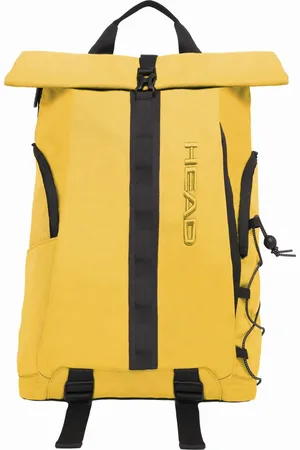 Head Vrije tijd rugzak Rugzak met laptopvak Point Backpack Roll-Up 25L Mosterdgeel