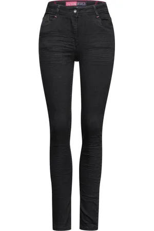 CECIL NOS Vicky L30 - Denim -Zwart - maat 29