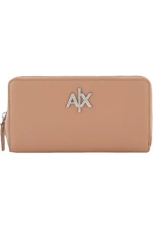 Armani Exchange Portfel damski kolor beżowy 948068.4R700