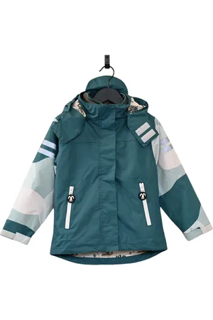 Ducksday Regenjas Kinderen - Uitneembare Fleece jas - Waterdicht - Ademend - 3 in 1 - Winterjas Unisex -