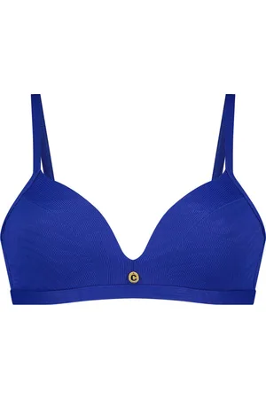 Ten Cate Beach triangle bikinitop blue waves voor Dames |