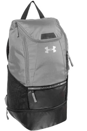Under Armour Storm Striker 4 Rugzak - Sporttas - Grijs / Zwart - Voor balsporten