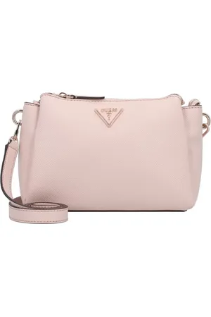 Guess Schoudertas Noelle Tri Compartment Crossbody Bag Roze