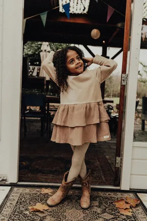 baje studio Isabella Jurken Meisjes - Kleedje - Rok - Jurk -