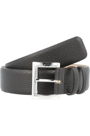 Abro+ Leren Riem Leather Adria Belt W85 Zwart
