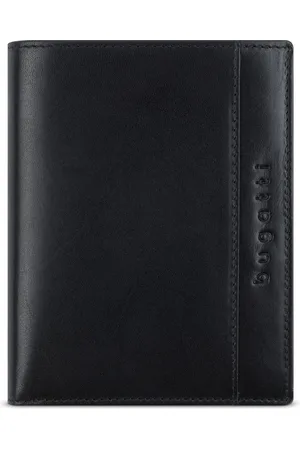 Bugatti Portemonnee Romano Wallet With Flap Zwart