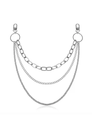 ASTRADAVI Taille Ketting - Waist Chain - 3 Lagen Metalen Ketting voor Dames - Open