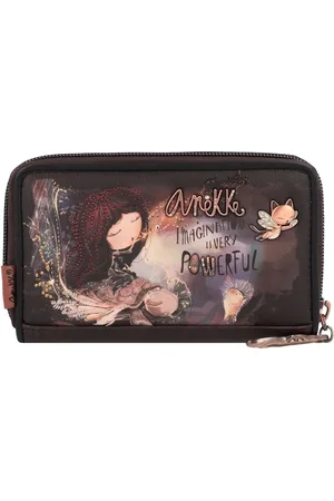 Anekke Portemonnee Dreamverse Wallet Donkerbruin