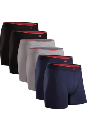 DANISH ENDURANCE Boxershorts Bamboe Viscose Heren Ondergoed - ultiem draagcomfort - 6 pack - Meerkleurig