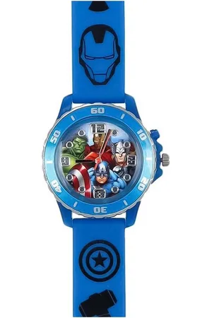 Disney Kinderhorloge Avengers - Time Teacher - Horloge - Avengers - - Blauw