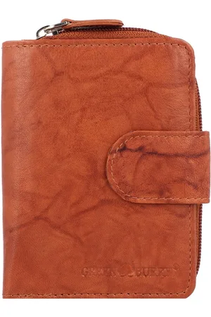 Greenburry Basic Portemonnee RFID Leer 9 cm