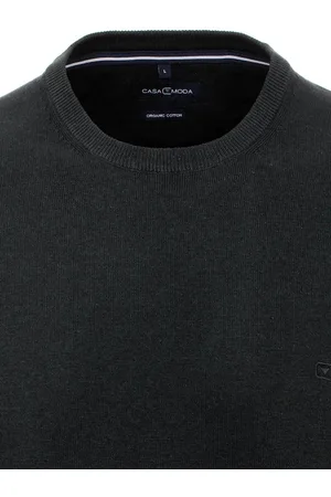 Casa Moda Trui Met Ronde Hals Organic Cotton 423980800-344 - XL