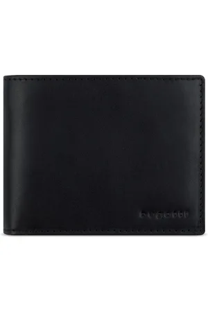 Bugatti Portemonnee Wallet With Flap Zwart