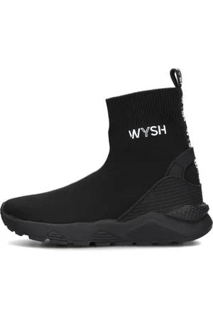Wysh Jaime Hoge sneakers - Jongens - Zwart