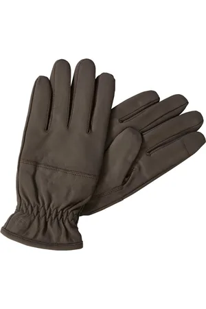 Camel Active Leren handschoenen met screen-tab functie