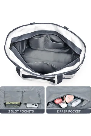 Merkloos Clord - Grote Strandtas - Dameshandtas - Schoudertas - - XXL Familie Reisbagage