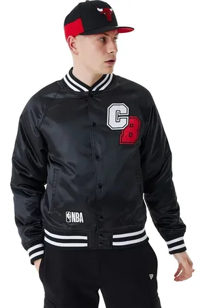 New Era Team Logo Chicago Bulls Satin Bomber Jack 60424454 - Kleur