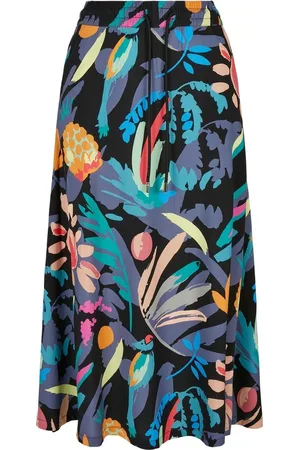 Urban classics Viscose Midi Lange rok - M