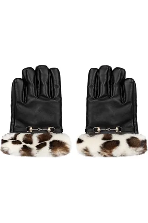 Yehwang Handschoenen - Faux - Beige/zwart - Milace