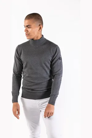 Presly & Sun Heren - Pullover - S - Donkergrijs - Jordan