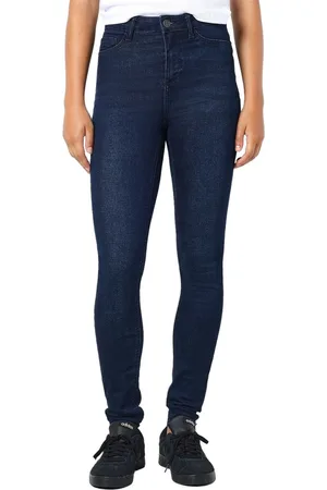 Noisy May Dames Jeans Broeken NMCALLIE skinny Fit Blauw 25W / 30L Volwassenen