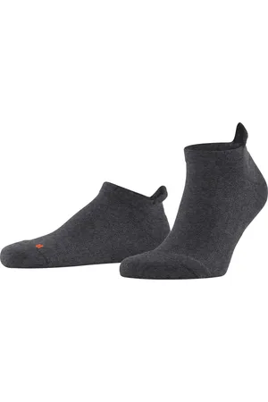 Falke Cool Kick anatomische pluche zool functioneel garen sokken Unisex grijs