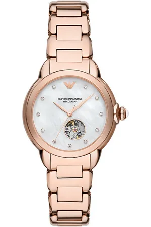 Emporio Armani Mia AR60072 Horloge - Staal - Rosékleurig - Ø 34 mm