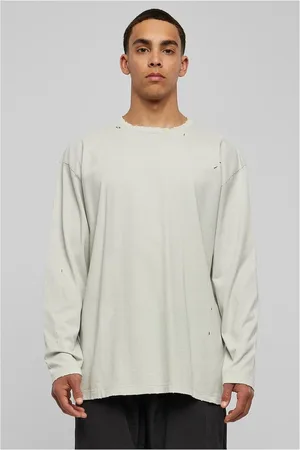 Urban classics Oversized Distressed Longsleeve shirt - XL