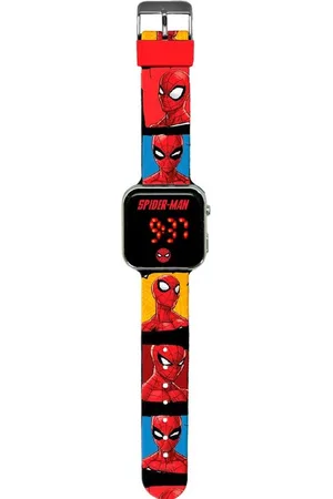 Accutime Marvel Spiderman LED Horloge - Spider-man (mask model)
