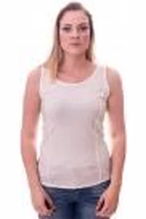 Alan Red Dames Top - Lisi Off White