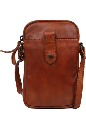 Bear Design Sev Telefoontasje - Cognac