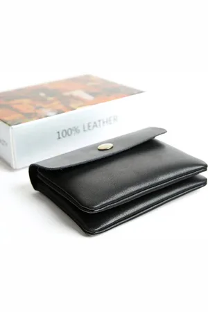 Dottilove Portemonnee Echt Leer - - Compacte Portemonnee - Fashion Portemonnee - Cadeau voor Haar - Cadeau idee