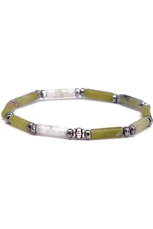 FortunaBeads Fortuna Beads – Italia Taiwan Serpentine – Kralen Armband – Heren & Dames – – 18cm