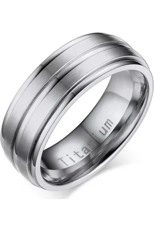 LGT JWLS Titanium heren ring 8mm-18mm