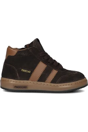 Pinocchio P1253 Sneakers - Leren Sneaker - Jongens -