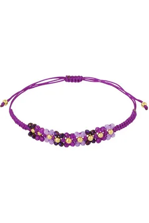 Bijoutheek Armband (Sieraad) Kleine Kralen Touw