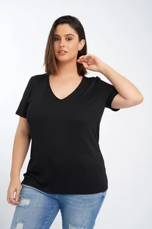 MS Mode T-shirt 2-pack T-shirts met V-hals
