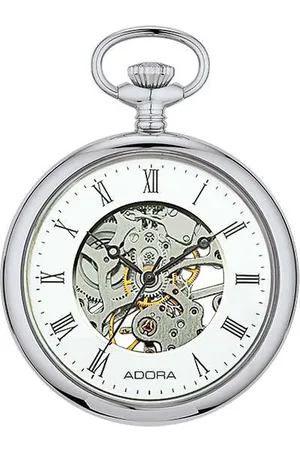 Adora Zakhorloge-zilverkleurig-Open wijzerplaat- TU9117