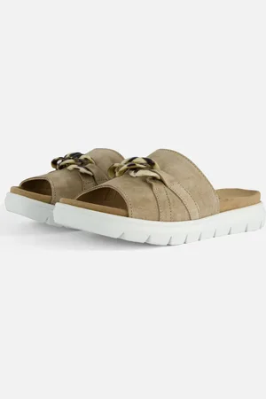 Feyn Sandalen taupe Suede